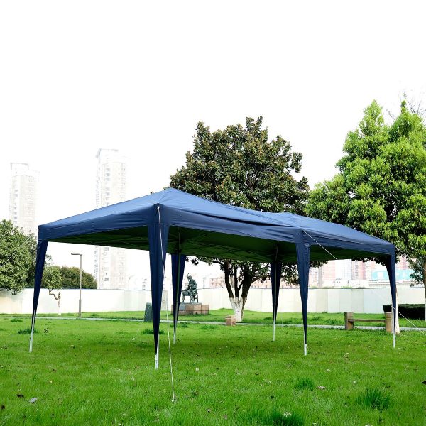 3x6m Garden Water Resistant Pop Up Gazebo Marquee Party Wedding Canopy Awning