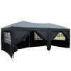 3x6m Garden Water Resistant Pop Up Gazebo Marquee Party Wedding Canopy Awning - Image 2