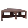3x6m Garden Water Resistant Pop Up Gazebo Marquee Party Wedding Canopy Awning - Image 3