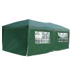 3x6m Garden Water Resistant Pop Up Gazebo Marquee Party Wedding Canopy Awning - Image 4