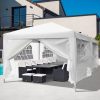 3x6m Garden Water Resistant Pop Up Gazebo Marquee Party Wedding Canopy Awning - Image 5