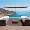 4.6m Garden Parasol Double-Sided Sun Umbrella Market Shelter Canopy - Image 2