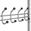 Multi Purpose Stand 18 Hooks For Clothes Shoes Hats Bags - Grey - Image 2