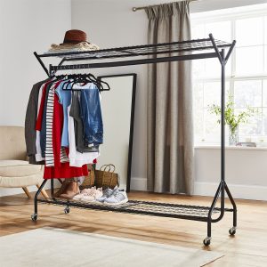 All in One Clothes Rail, Show Rack & hat/box rack