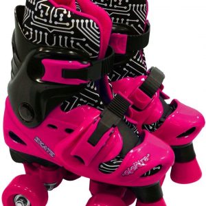 Elektra Quad Boot Medium Blk &Pink 13J-2
