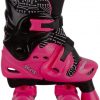 Elektra Quad Boot Medium Blk &Pink 13J-2 - Image 3