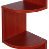 5 Tier Floating Corner Shelf-Rustic Brown - Image 3
