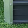 Raised Garden Bed, Elevated Planter Box & Gloves, Grey - Image 7