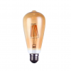 10Pack E27 LED Edison Dimmable Vintage Amber Glass Warm white 2700K Light Bulb - Image 2