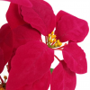 Artificial Christmas Xmas Red Poinsettia 40cm Copper Curved Metal Planter - Image 2