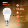 B22 7W Energy Saving Warm White LED Light Bulbs A60 B22 Screw-in non dimmable bulbs - Image 3