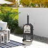 Stainless Steel 2-Tier Outdoor Charcoal Pizza Oven - Image 3