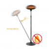 Debonair Adustable Height Indoor & Outdoor Use Waterproof Patio Heater - Quartz - Image 3