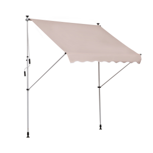 2x1.5m Adjustable Outdoor Aluminium Frame Awning