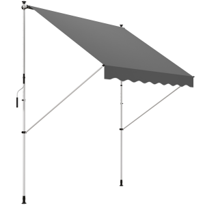 3x1.5m Adjustable Outdoor Aluminium Frame Awning