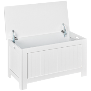 Large Storage Box Toy Chest with Lid & Safety Hinges