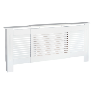 Extendable MDF Radiator Cover MDF-White