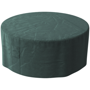 PVC Coated Large Round 600D Waterproof Outdoor Furniture Cover Green
