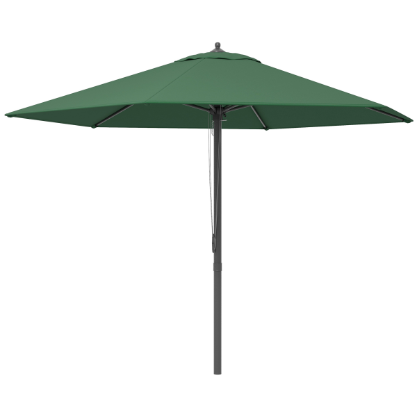 2.8m Patio Sun Umbrella Parasol Outdoor Green BASE NOT INCLUDED