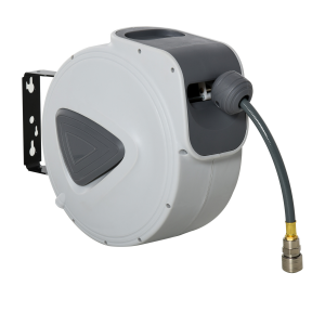 Retractable Air Hose Reel Auto Self-Winding Wall Mount 1/4" 15m힍 Durhand