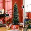 HOMCOM 5 Foot Artificial Pencil Christmas Tree with Branches - Image 2