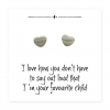 Heart on Funny Message Card for Mum - Image 2