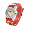 Relda Children's Big Number Analog Pirates A'hoy Red Silicone Strap Girl's Watch REL104 - Image 2