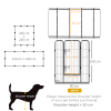 Heavy Duty Puppy Play Pen, 12 Panels Pet Exercise Pen, for Indoors, Outdoors - Image 3