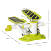 Portable Mini Stepper Step Machine for Home Gym Office Exercise Workout HOMCOM - Image 3