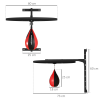 SPORTNOW Adjustable Speed Bag Platform, Wall Mount Punching Bag Training Kit - Image 3