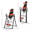 Adjustable Gravity Inversion Table w/ Safety Belt For Muscle Pain HOMCOM - Image 3