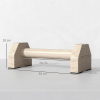 SPORTNOW Wooden Parallettes Push Up Bars Calisthenics Equipment for Home Gym - Image 3