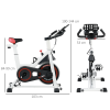 8kg Flywheel Exercise Bike w/ Adjustable Height/Resistance LCD Monitor HOMCOM - Image 3