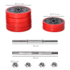 Adjustable 30KGS Barbell & Dumbbell Set Ergonomic Fitness Exercise in Home Gym - Image 3
