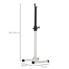 Heavy Duty Weight Stand Bar Barbell Squat Stand Power Rack, for Home, Gym - Image 3