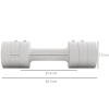 Adjustable Dumbbells Set, Fast Adjust and Compact, 2.5kg x 2 - Image 3