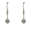Happy Birthday Party Gift Card & Cubic Zirconia Heart Earrings - Image 4