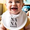 Personalised I Have the Best Nana Baby Vest, babygrow, Romper Sleepsuit, Bib - Image 3