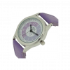 Relda Girls Time Teacher Purple Leather Strap Watch REL13 - Image 2