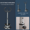 HOMCOM Adjustable Twist Stepper Step Machine For Home Gym Aerobic Workout - Image 4