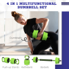 SPORTNOW Weight Dumbbells Set, Barbell, Kettlebell, Push Up Stand, 40kg - Image 4