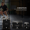 SPORTNOW 51/61/76cm Plyometric Jump Box, Wooden Plyo Box for Home Gym - Image 4