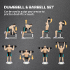 HOMCOM 30kg Adjustable 2 IN 1 Barbell Dumbbells Weight Set for Body Fitness - Image 4