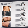 Foldable Sit Up Bench Core Workout for Home Gym Black HOMCOM - Image 4