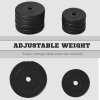 HOMCOM 20KG Adjustable Dumbbells Weight Set Hand Weight for Body Fitness - Image 4