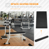 Thick Equipment Mat Gym Exercise Fitness Workout Tranining Bike Protect HOMCOM - Image 4