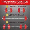 20KGS Dumbbell & Barbell Adjustable Ergonomic Set Exercise in Home Gym HOMCOM - Image 4