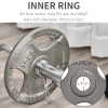 2" Olympic Weight Plates Set of 2 for Strength Training with Weight 2 x 10kg - Image 4