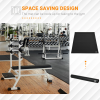 HOMCOM 6mm Thick Gym Equipment Mat Non-slip Floor Protector Mat 180 x 90 x 0.6cm - Image 4