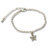 Happy Birthday Pink Flowers Gift Card & Dahlia Flower Chain Bracelet - Image 4